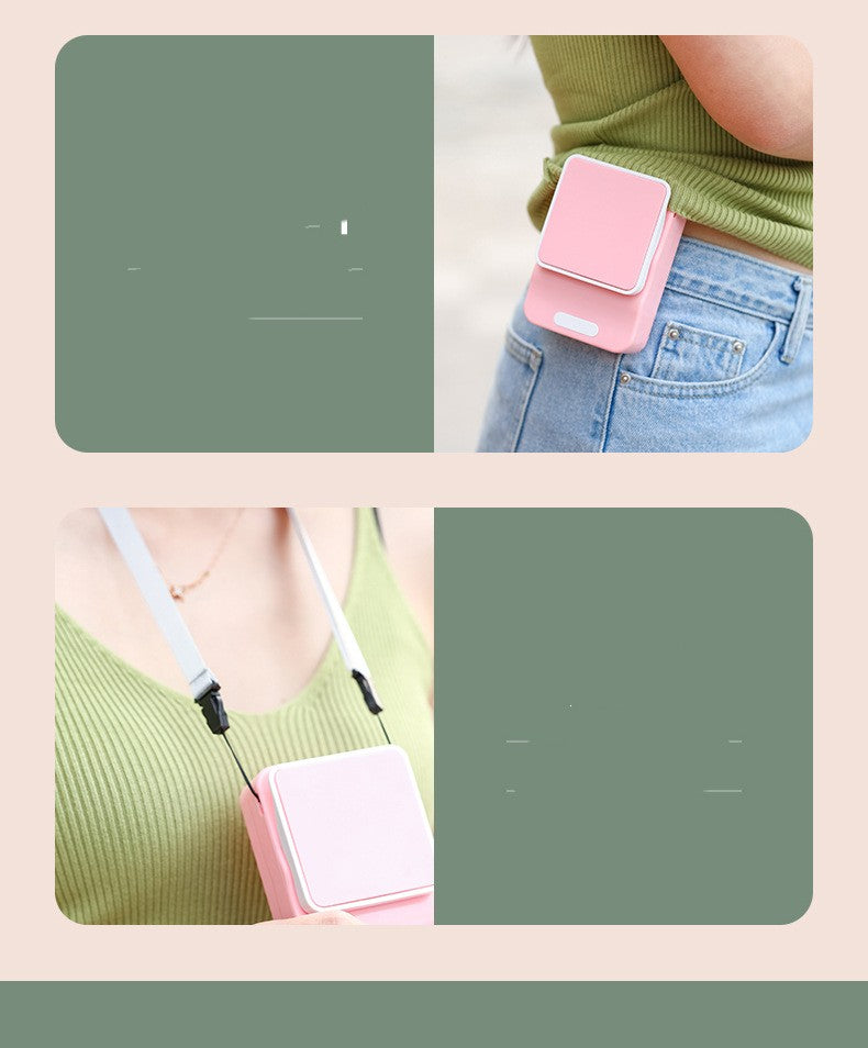Fan Mini Portable Hanging Waist